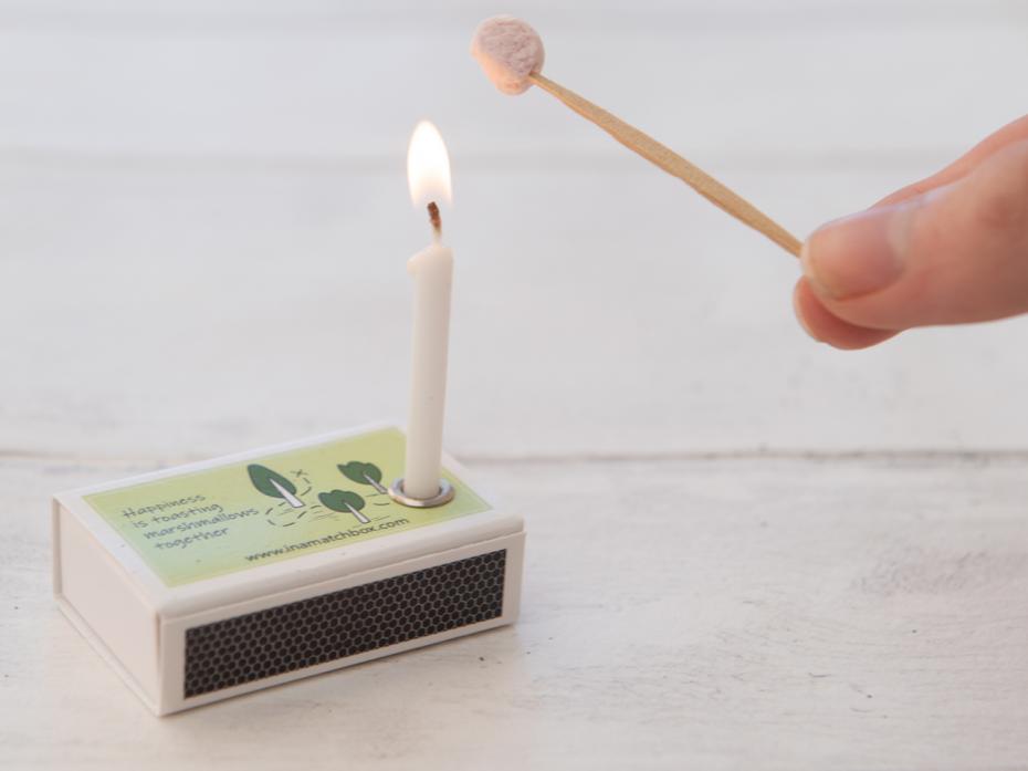 Mini Marshmallow Toasting Kit Back Of Box Image