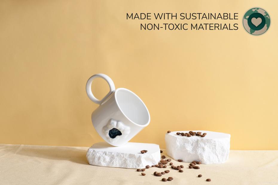 Eco-friendly mug and pet bowl set