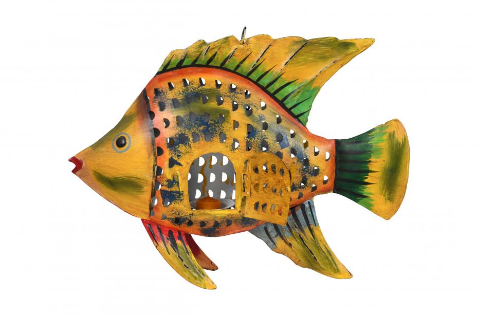 Hanging Tealight Fish