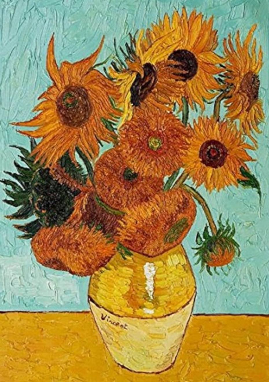 Inspiration from Van Gogh's painting